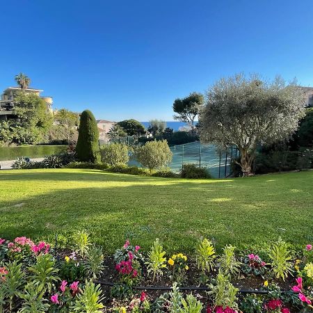 C012-Appartement Confortable Avec Piscine, Tennis Et Grand Parc Канни Екстер'єр фото