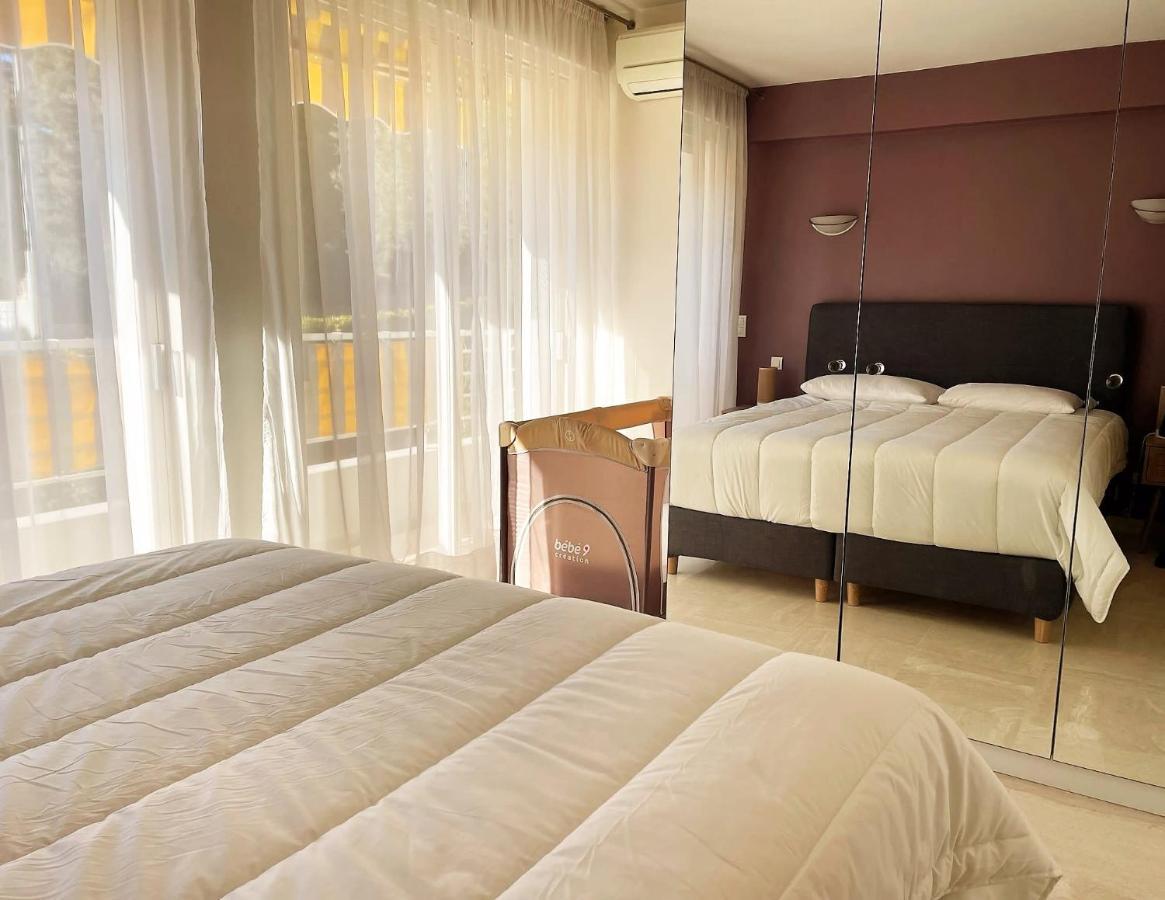 C012-Appartement Confortable Avec Piscine, Tennis Et Grand Parc Канни Екстер'єр фото