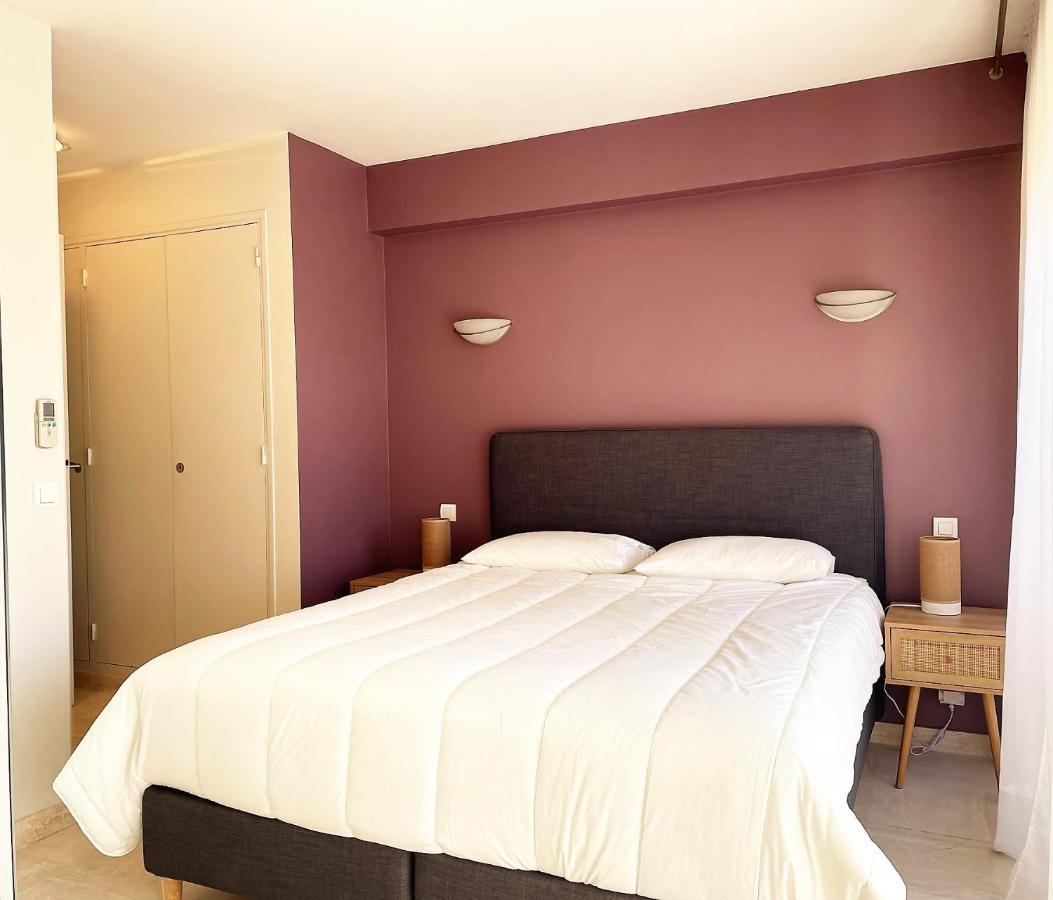 C012-Appartement Confortable Avec Piscine, Tennis Et Grand Parc Канни Екстер'єр фото